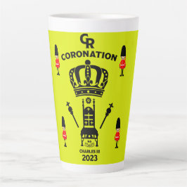 チャールズ3世の戴冠記念のお土産 カフェラテマグ