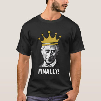チャールズ3世の戴冠記念のピー Tシャツ
