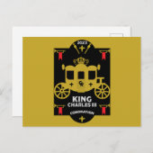 チャールズ3世の英国戴冠式2023 ポストカード (正面/裏面)