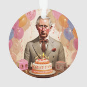 チャールズ3世の誕生日パーティー オーナメント (裏面)