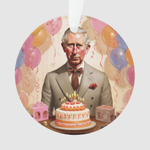 チャールズ3世の誕生日パーティー オーナメント