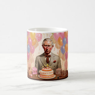 チャールズ3世の誕生日パーティー コーヒーマグカップ