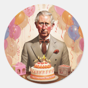 チャールズ3世の誕生日パーティー ラウンドシール