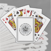 チャールズ3世コロネーションブラックロゴ愛国心 トランプ