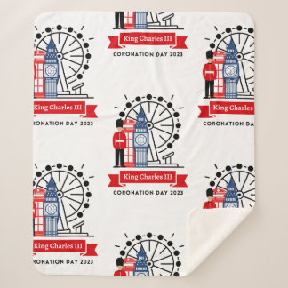 チャールズ3世コロネーションブランケット シェルパブランケット