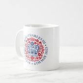 チャールズ3世コロネーションマグ コーヒーマグカップ (正面左)