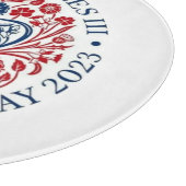 チャールズ3世コロネーションロゴ記念 カッティングボード (角)