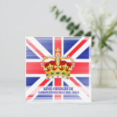 チャールズ3世国王戴冠式招待状 招待状 (スタンド正面)