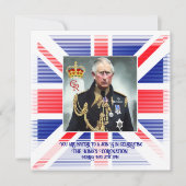 チャールズ3世国王 招待状 (正面)