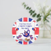 チャールズ3世戴冠式お祝いティーパーティー 招待状 (スタンド正面)