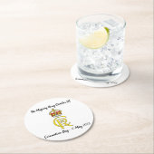 チャールズ3世戴冠式コースター ラウンドペーパーコースター (インサイチュ)