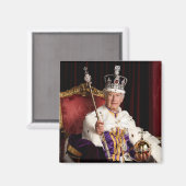 チャールズ3世、イングランド王マグネット マグネット (正面/裏面)