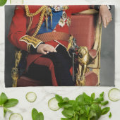 チャールズ3世 キッチンタオル (折り畳み)