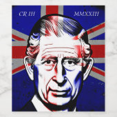 チャールズ3世 ワインラベル (シングルラベル)