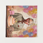 チャールズ3世 国王の誕生日パーティー タペストリー (正面(横))