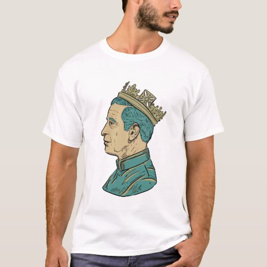 チャールズ3世 Tシャツ (正面)