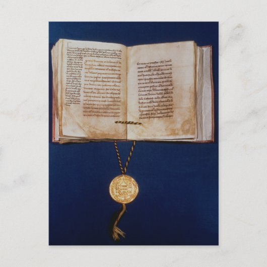 チャールズ4世の黄金の雄牛 ポストカード (正面)