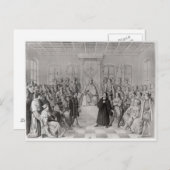 チャールズ5世の前のマーティン・ルーサー ポストカード (正面/裏面)