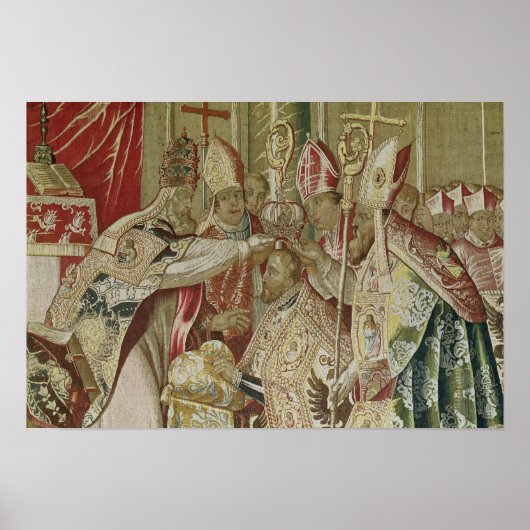 チャールズ5世の戴冠式 ポスター (正面)
