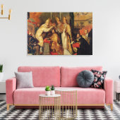 チャールズ5世の神聖ローマ皇帝の戴冠式 キャンバスプリント (インサイチュ (リビング))