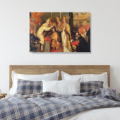 チャールズ5世の神聖ローマ皇帝の戴冠式 キャンバスプリント (インサイチュ (寝室))