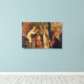 チャールズ5世の神聖ローマ皇帝の戴冠式 キャンバスプリント (インサイチュ (ウッドフロア))