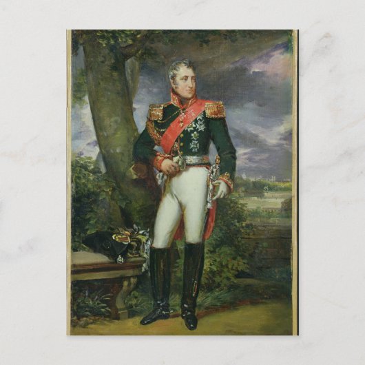 チャールズ・アンドレ伯爵ポッツォ・ディ・ボルゴ, 1824 ポストカード (正面)