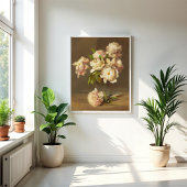 チャールズ・イーサン・ポーター、花瓶の牡丹 ポスター