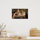 チャールズ・ウィルソン・ペールによるペール家 ポスター (キッチン)