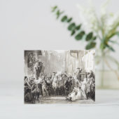 チャールズ・エドワード・スチュアートとハイランダーズ ポストカード (スタンド正面)