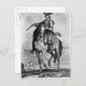 チャールズ・エドワード・スチュアート王子 ポストカード (正面/裏面)