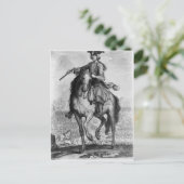 チャールズ・エドワード・スチュアート王子 ポストカード (スタンド正面)