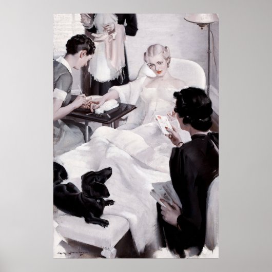 チャールズ・エドワード・チャームズ：マニキュア ポスター (正面)