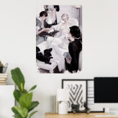 チャールズ・エドワード・チャームズ：マニキュア ポスター (ホームオフィス)