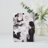 チャールズ・エドワード・チャームズ:マニキュア ポストカード (スタンド正面)