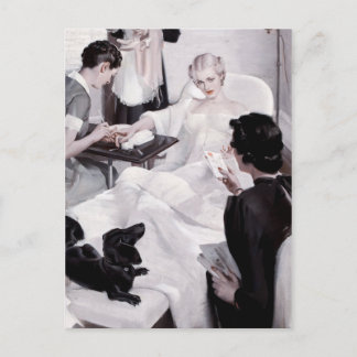 チャールズ・エドワード・チャームズ：マニキュア ポストカード