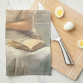 チャールズ・エドワード・ペルギーニによるオランジェリーで キッチンタオル (四つ折り)