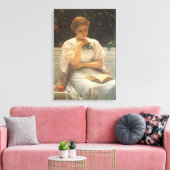 チャールズ・エドワード・ペルギーニによるオランジェリーで キャンバスプリント (インサイチュ (リビング))