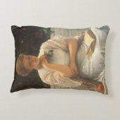 チャールズ・エドワード・ペルージーニの『オレンジ園にて』 アクセントクッション (裏面)