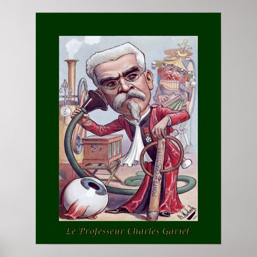 チャールズ・ガリエル博士～眼科医・聴覚士～ ポスター (正面)