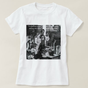 チャールズ・グッドイヤー 播種と収穫 知恵の引用 Tシャツ