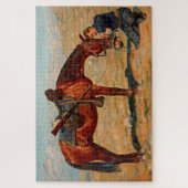 チャールズ・シュレイヴォーゲル著「最後の一滴」西洋美術 ジグソーパズル (縦)