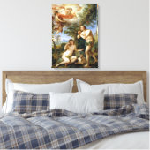 チャールズ・ジョセフ・ナトワールアダムとエバの叱責 キャンバスプリント (インサイチュ (寝室))