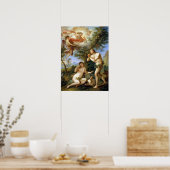 チャールズ・ジョセフ・ナトワールアダムとエバの叱責 ポスター (キッチン)