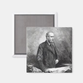 チャールズ・スチュワート・パーネル マグネット (正面/裏面)