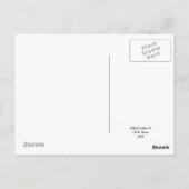 チャールズ・ダーウィンの編集漫画1871 ポストカード (裏面)