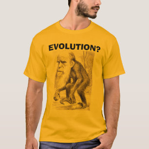 チャールズ・ダーウィンの進化か。 Tシャツ