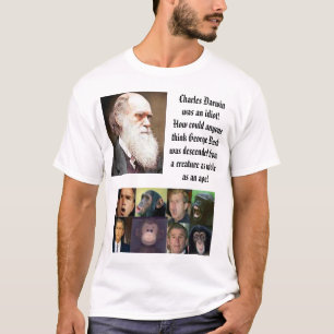 チャールズ・ダーウィンのbush_ape、チャールズDarwinwas… Tシャツ