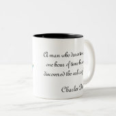 チャールズ・ダーウィン コーヒーマグカップ (正面右)