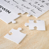 チャールズ・ダーウィン(ダーウィンHMSのビーグル犬Phylogenetics) ジグソーパズル (側面)